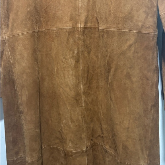 REFORMATION x VEDA Lexington suede leather maxi trench coat - Picture 9 of 14